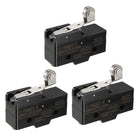 3PCS Z-15GW22-B 1NO + 1NC Hinge Roller Lever Micro Action Switches