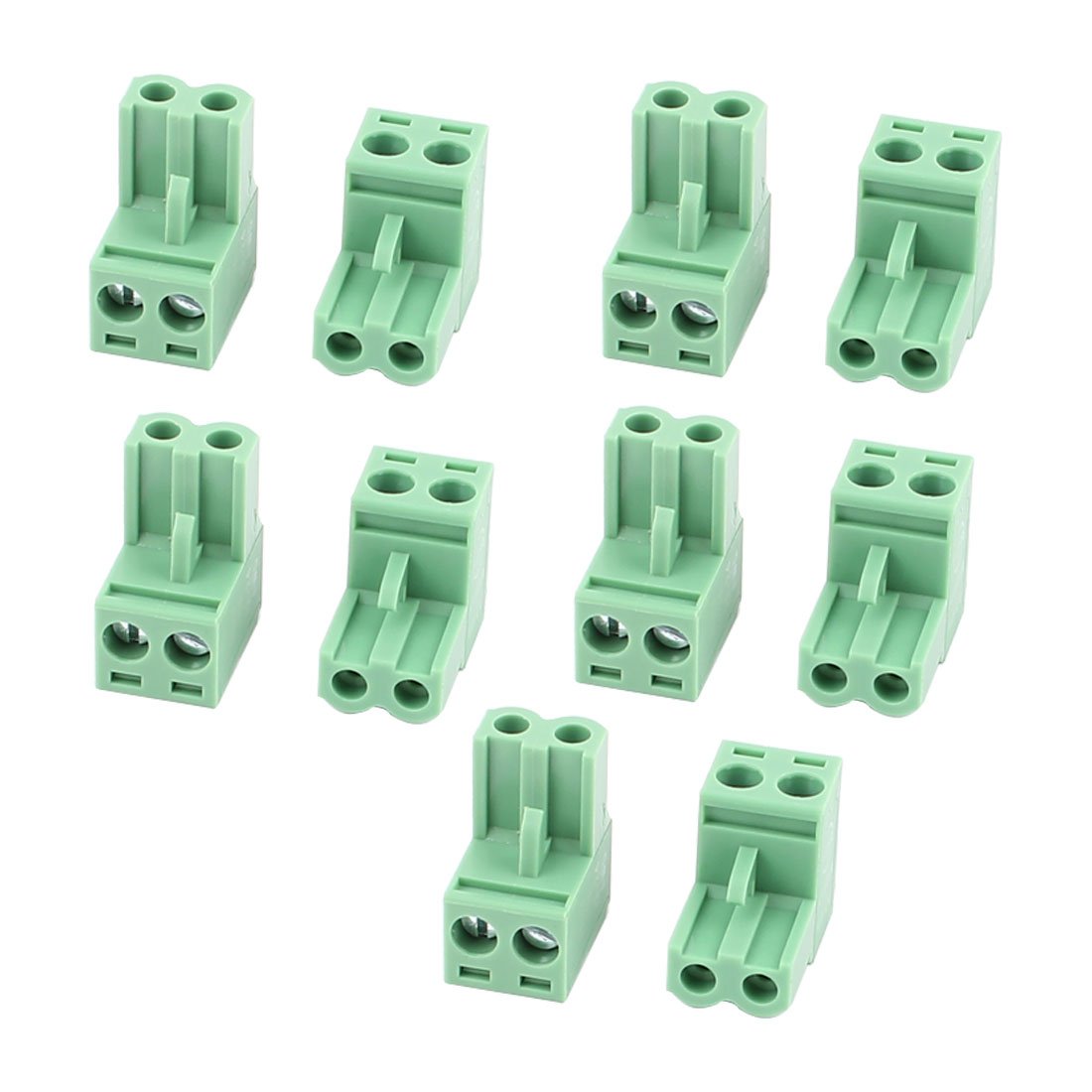 10Pcs KF2EDG 5.08mm Pitch 2P Pluggable Teminal Blocks Connector Socket