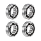 685K Deep Groove Ball Bearings 5mm Inner Dia 11mm OD 3mm Thick Open Type Chrome Steel Z2 4pcs