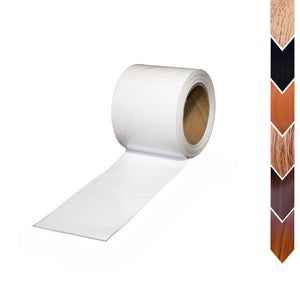 Fita de Reparo de Grão de Madeira LinkMejor, Fita Autoadesiva de 2" x 32ft para Móveis, Pisos, Armários, Portas, Janelas, Artesanato DIY - Durável, fácil de usar para Reparos Perfeitos (Branca, 2,0 polegadas)