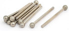 3mm Shank 6mm Dia Diamond Head Ball Shaped Grinding Mounted Point Bits 10pcs
