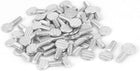 M5 x 12mm Male Thread Carbon Steel Racket Thumb Screws Bolts 50 Pcs