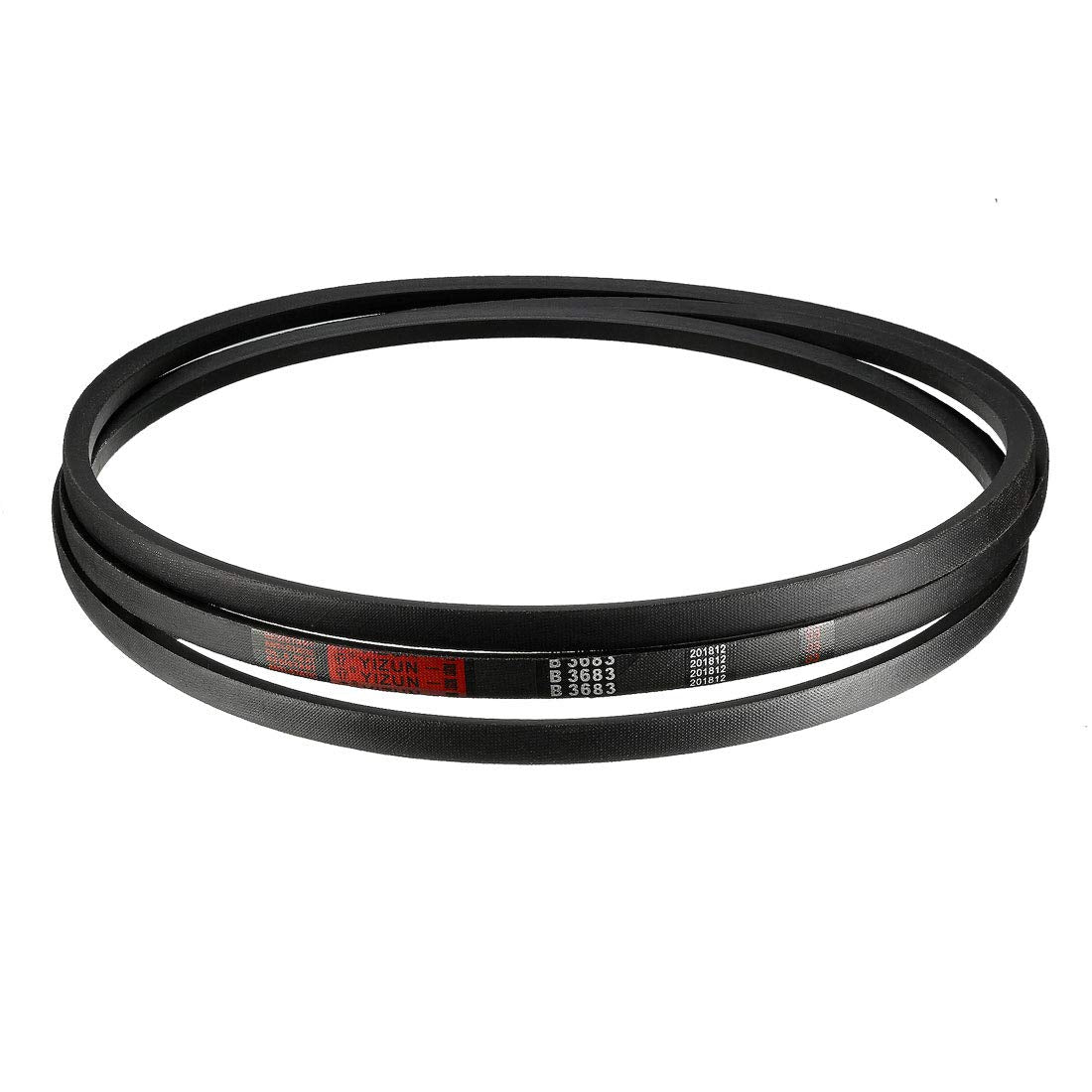 B-145 V-Belts 145" Pitch Length, B-Section Rubber Drive Belt