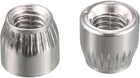 M6 Female Thread Stainless Steel Conical Cap Tapered Cone Nut 10pcs