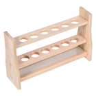 Wooden Test Tube Holder Rack 6 Wells for 50ml Centrifuge Tubes
