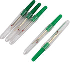 LinkMejor Plastic Handle Sewing Stitch Thread Unpicker Seam Ripper Tools 5 Pcs Green