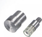 LinkMejor Hand Press Machine Stud Carbon Steel and Rubber 8mm Rivet Setter Punch Dies Fasteners Tool Set