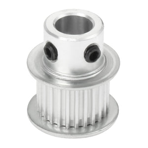 Aluminum MXL 25 Teeth 8mm Bore Timing Belt Idler Pulley Flange Synchronous Wheel for 10mm Belt 3D Printer CNC