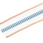 50Pcs 1 Ohm Resistor, 1/2W 1% Tolerance Metal Film Resistors, Lead, 5 Bands for DIY Electronic Projects and Experiments
