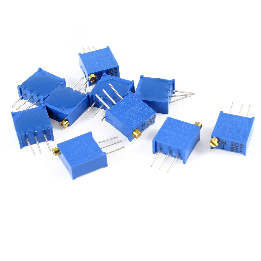 10Pcs 3296W 203 20K ohm High Precision Variable Resistor Potentiometer