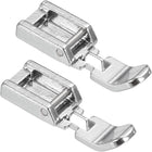 7306-2 Low Shank Narrow Zipper Embroidery Sewing Machine Presser Foot, Sewing Machine Replace Accessories, 2Pcs