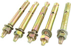5 Pcs Hex Nut Expansion Bolt Sleeve Anchors M6 x 70mm