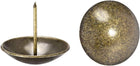 Upholstery Nails Tacks 40mm Dia 37mm Height Retro Round Thumb Push Pins Bronze Tone for Furniture Sofa Headboards, 10 Pcs