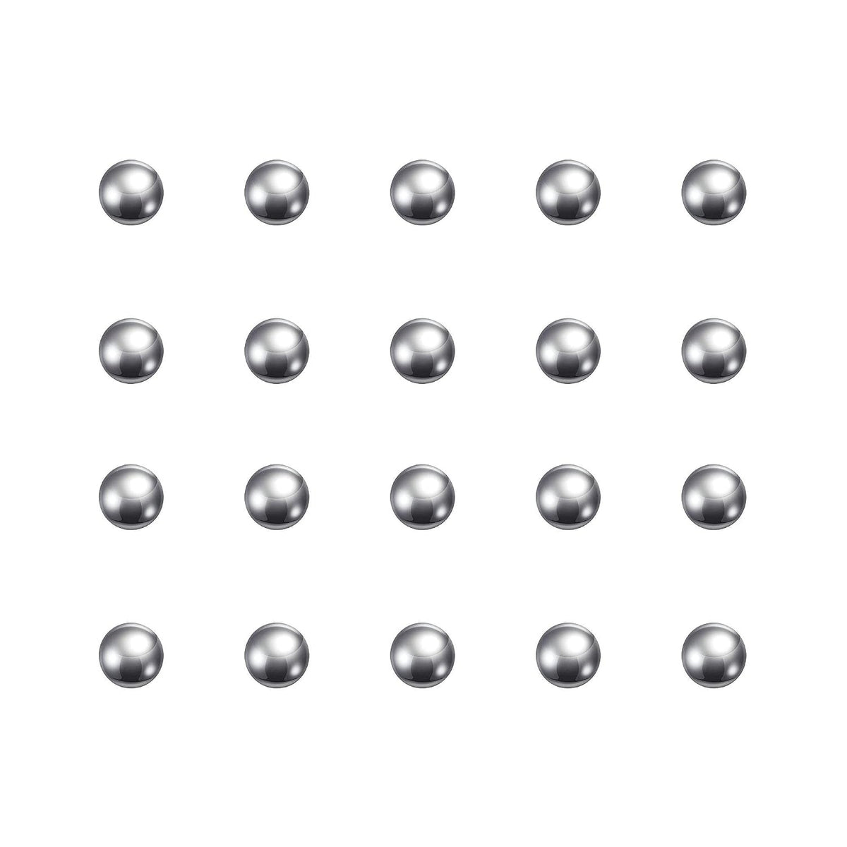 200pcs 5.5mm 304 Stainless Steel Bearing Balls G100 Precision
