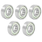 5 Pcs 609Z Dual Shields 24mm x 9mm x 7mm Deep Groove Ball Bearing