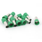a14122500ux0357 10 x Wire Crimp Connector Terminal Insulated Ferrule Green E25-16 4AWG