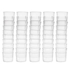 Measuring Cup 15ml PP Plastic Graduated Beaker Transparent for Lab Kitchen liquids 50pcs
