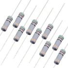 50Pcs 51 Ohm Resistor, 2W 5% Tolerance Carbon Film Resistors, 4 Bands for DIY Electronic Projects and Experiments
