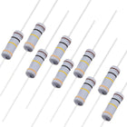 50Pcs 100K Ohm Resistor, 3W 5% Tolerance Carbon Film Resistors, 4 Bands for DIY Electronic Projects and Experiments