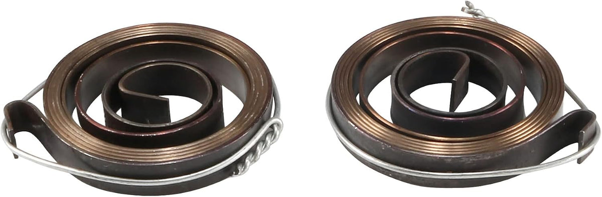 6x0.65mm 680mm Drill Press Quill Feed Return Coil Spring Assembly 2pcs