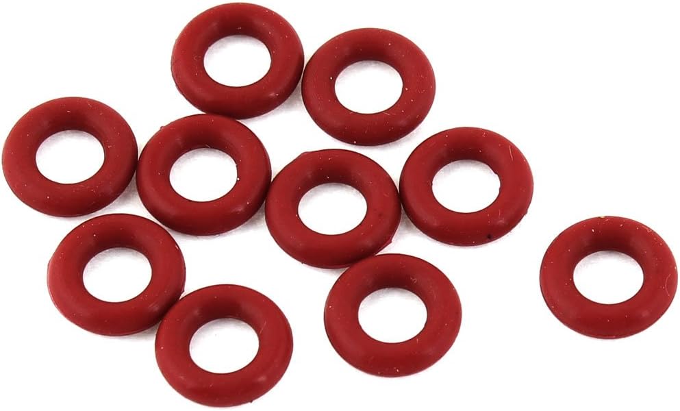 10 Pcs 12mm Outside Dia 3mm Thickness Industrial Rubber O Rings Seals
