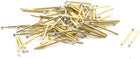 100Pcs Spring Test Probes PCB Testing Pins 1.5mm Dia Tip 17mm P75-LM2
