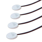 LinkMejor 4-Pack Touch Dimmer Switch 12V Dold Inga-Hål Sensor, Vit