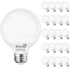 LinkMejor 20 Pack LED Gloeilampen 5000K Daglicht E26 fitting 60W equivalent