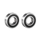 6003-2RS Ball Bearing 17mm x 35mm x 10mm Double Sealed 180103 Deep Groove Bearings High Carbon Steel Z1 (Pack of 2)