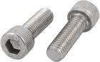 M10x30mm 304 Stainless Steel Left Hand Thread Hex Socket Head Cap Screw Bolt 2pcs