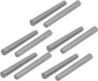 Carbon Steel GB117 50mm Length 5mm Small End Diameter Taper Pin 10pcs
