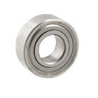 Silver Tone Metal 11mm x 5mm x 4mm Double Sealed Shield Ball Bearing