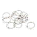 External Circlip Retaining Shaft Snap Clip Rings 13mm 10pcs