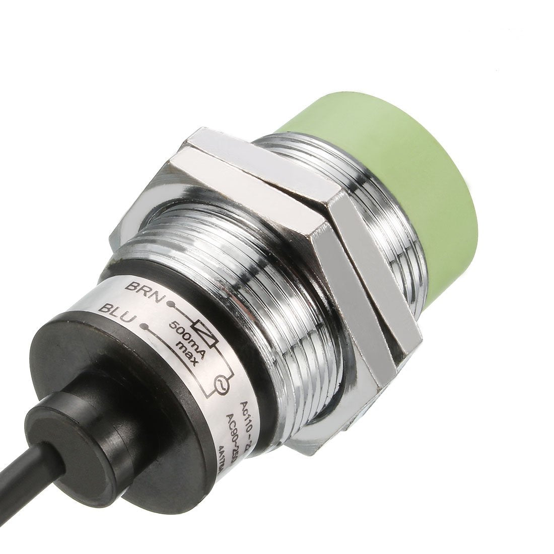 مستشعر قرب تناظري بجهد 1-15mm مفتاح استشعار بدون AC 110-220V AC 90-250V 500mA 2-سلك PR30-15AO