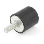 a15020900ux0039 M8 Air Compressor Rubber Vibration Mount Isolator 30mm x 30mm, Metal