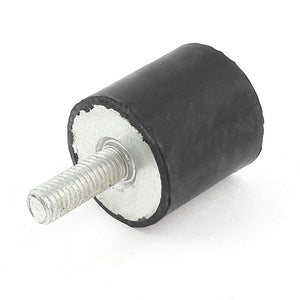 a15020900ux0039 M8 Air Compressor Rubber Vibration Mount Isolator 30mm x 30mm, Metal
