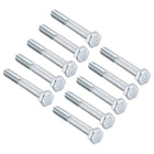 Hex Head Screw Bolts Carbon Steel 5/16"-18x2-1/4" Fastener Grade 5 UNC 10pcs