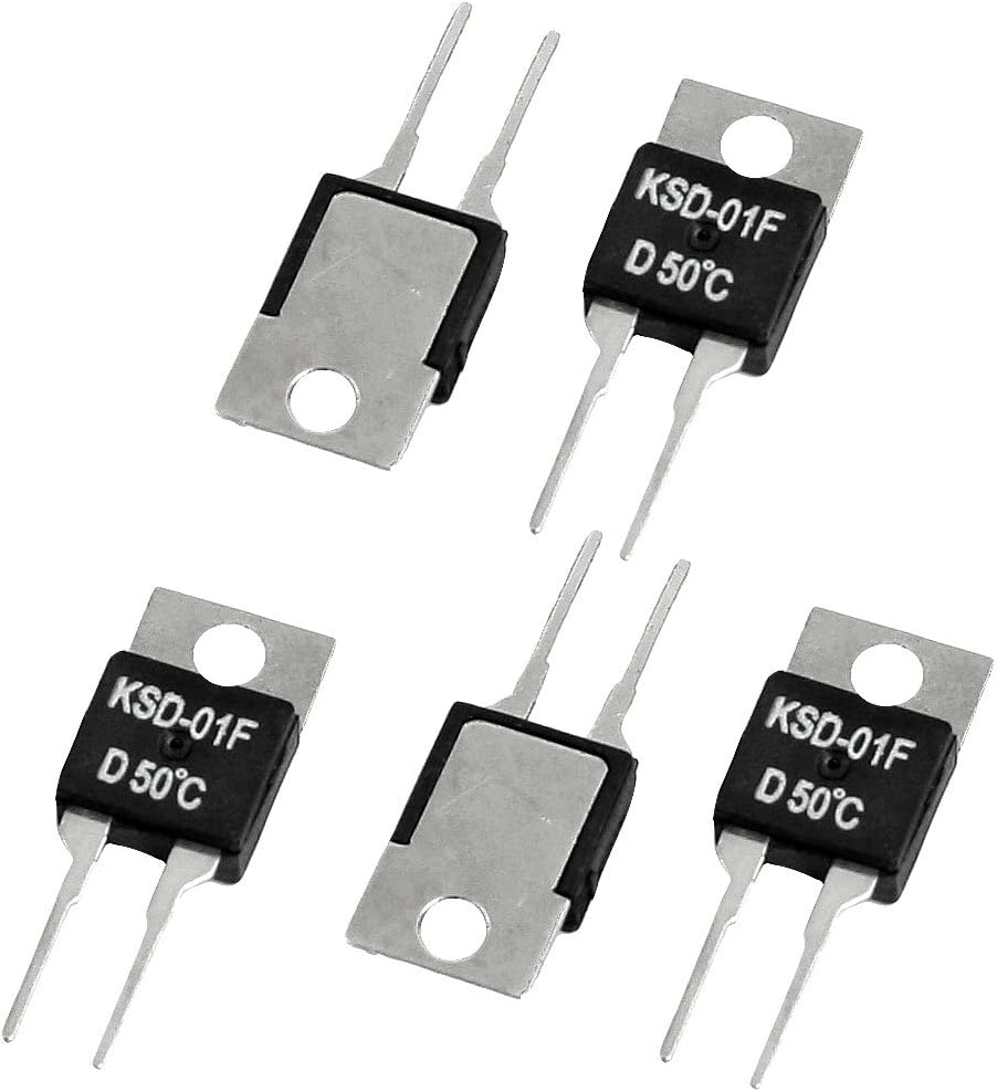 5 개 50 켈빈 NC 온도 스위치 템пер레이터 1.5A 250VAC/ 24VDC KSD-01F