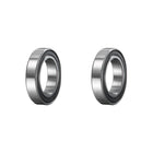 6802-2RS Deep Groove Ball Bearing, 2pcs 15 mm x 24 mm x 5 Mm(ID x OD x T) Chrome Steel Z2 Double Steel Sealed Bearing, Black
