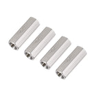 Nickel-Plated Copper One Way Air Check Valve G 1/8 Female Threaded Full Port Check Valve 4Pcs