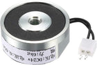 DC24V 60N 6KG Force Eelectric Lifting Magnet Electromagnet Solenoid Lift Holding 25mm x 10mm