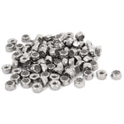#4-40 304 Stainless Steel Insert Hex Lock Nuts 100pcs
