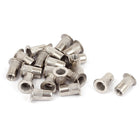 20pcs M5x13mm Aluminium Threaded Blind Rivet Nut Insert Nutserts