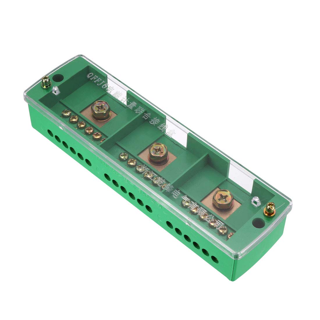 3 Inlet 18 Outlet Terminal Strip Blocks 660V 150A Single Phase Distribution Block for Metering Box