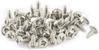 50pcs 3x8 Stainless Steel Phillips Head Self-Tapping Screw with Shoulder Washer