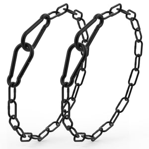 LinkMejor 20 Tomme Portålse Lås med Karabiner