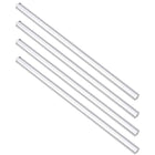 Acrylic Square Rod,Clear,8mmx8mmx250mm Solid Plastic PMMA Bar Stick 4pcs