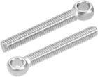 M5 x 35mm 304 Stainless Steel Machine Shoulder Lift Eye Bolt Rigging 20pcs
