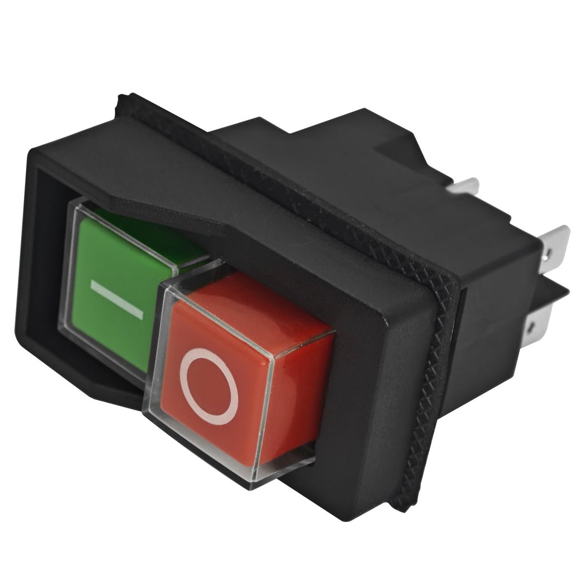 KJD17 Interruptor de Pushbutton Eletromagnético - 120V/220V 4-Pino 16A para Ferramentas de Jardim e Ferramentas Elétricas