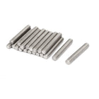 a16071500ux0189 M8 x 50 mm 1.25 mm Pitch 304 Stainless Steel Fully Threaded Rods Fasteners 20 Pcs (Pack of 20)
